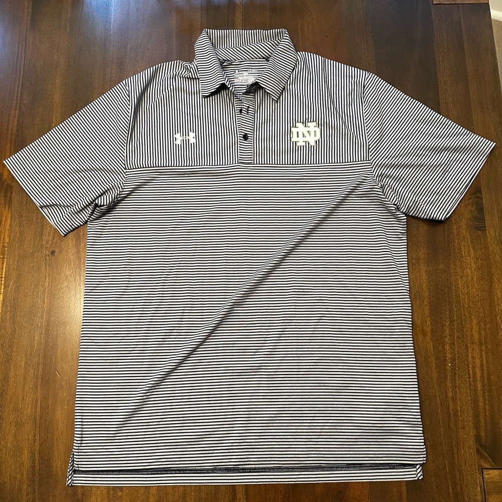 XLRG Men’s Under Armour Notre Dame Polo
